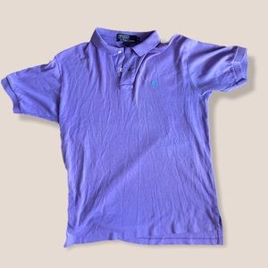 Super cute purple/green polo
